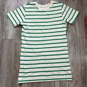 Striped T-Shirt Dress